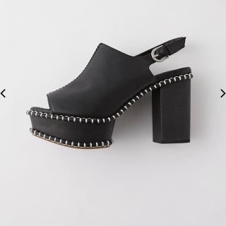 マウジー(moussy)の【まみころ様　専用】moussy WOODEN SOLE SABOT サンダル(サンダル)