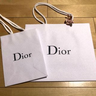 ディオール(Dior)のDIOR ディオール　ショッパー　ショップ袋　２枚(ショップ袋)