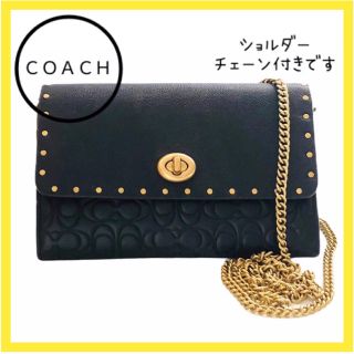 コーチ(COACH)のコーチ　ショルダーバッグ　ハンドバッグ　ポシェット　クロスボディ　美品　2way(ショルダーバッグ)