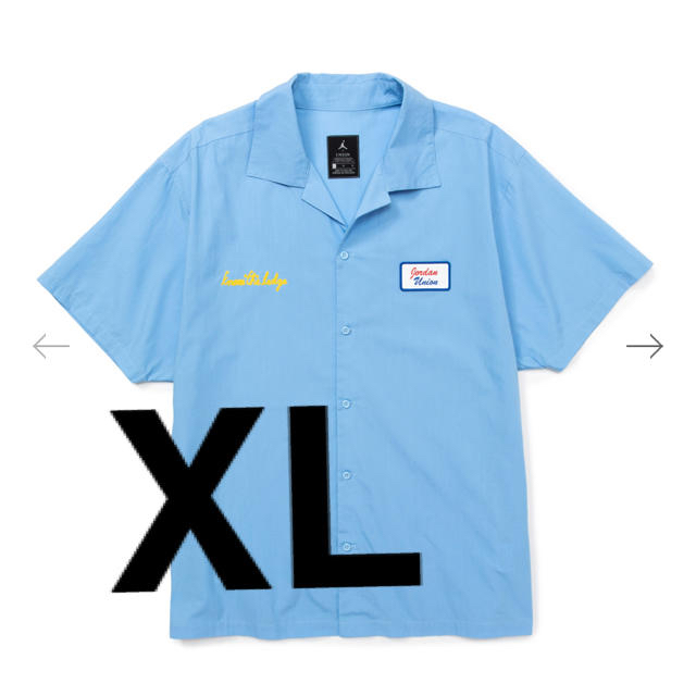 NIKE(ナイキ)の UNION JORDAN XLサイズ　ユニオン　ジョーダン　シャツ メンズのトップス(シャツ)の商品写真