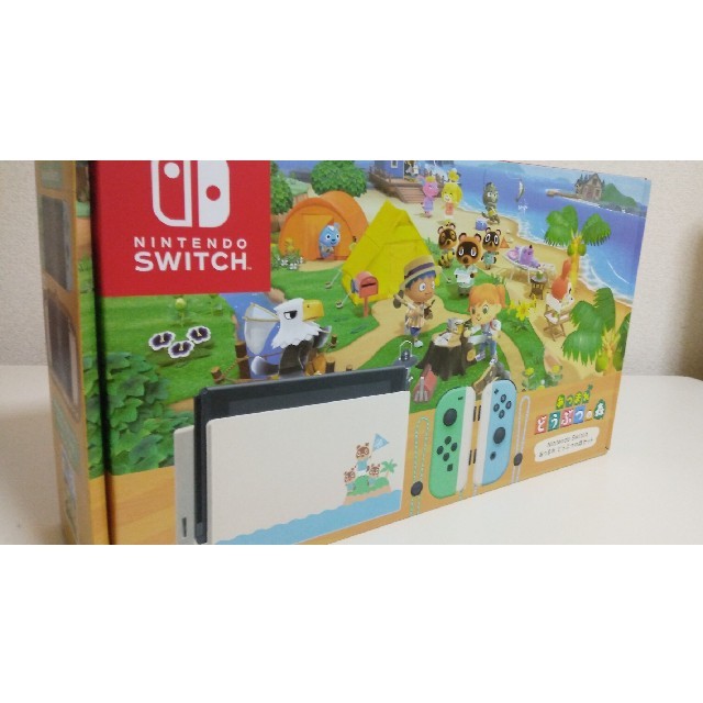 ゲームソフトゲーム機本体Nintendo Switch あつまれ どうぶつの森セット/Switch/HA