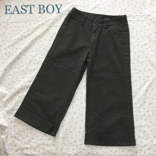 イーストボーイ(EASTBOY)のイーストボーイ　ダークグリーク　綿パン　ワイドパンツ (カジュアルパンツ)