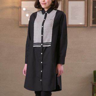 フレッドペリー(FRED PERRY)のFRED PERRY シャツワンピース(ひざ丈ワンピース)