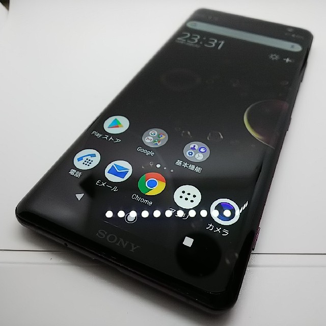 特価 SIMフリー XPERIA XZ3 SOV39 ボルドーレッド