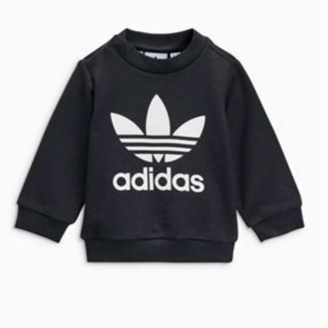 adidas(アディダス)の新品　アディダス　赤ちゃん　上下セット キッズ/ベビー/マタニティのベビー服(~85cm)(トレーナー)の商品写真