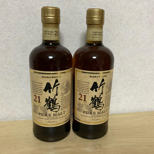 竹鶴21年 2本（箱無し） 信頼 www.gold-and-wood.com