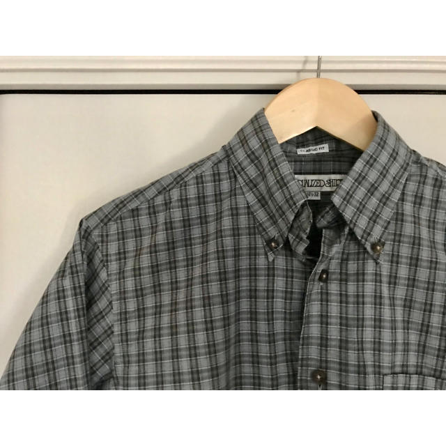 INDIVIDUALIZED SHIRTS(インディヴィジュアライズドシャツ)のndividualized shirs   classic fit   グレー メンズのトップス(シャツ)の商品写真