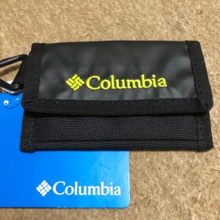 コロンビア(Columbia)の★ Columbia パスケース　黒黄(パスケース/IDカードホルダー)