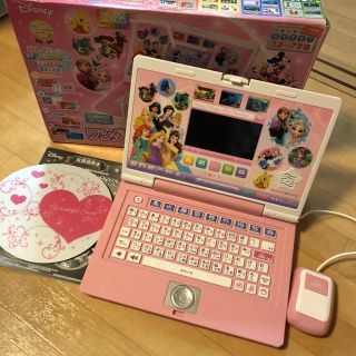 バンダイ(BANDAI)のワンダフルスイートパソコン♡美品！(知育玩具)