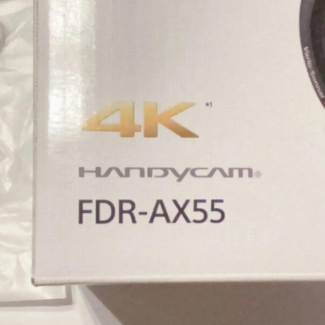 SONY ソニー ハンディカム FDR-AX55 4K撮影対応 ブラック
