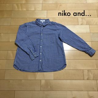 ニコアンド(niko and...)のギンガムチェック✳︎シャツ(シャツ/ブラウス(長袖/七分))