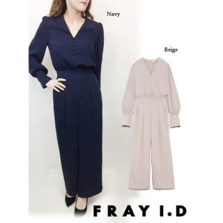 フレイアイディー(FRAY I.D)の【新品未着用タグ付き】FRAY I.D フレイ アイディー ブラウスコンビネゾン(オールインワン)