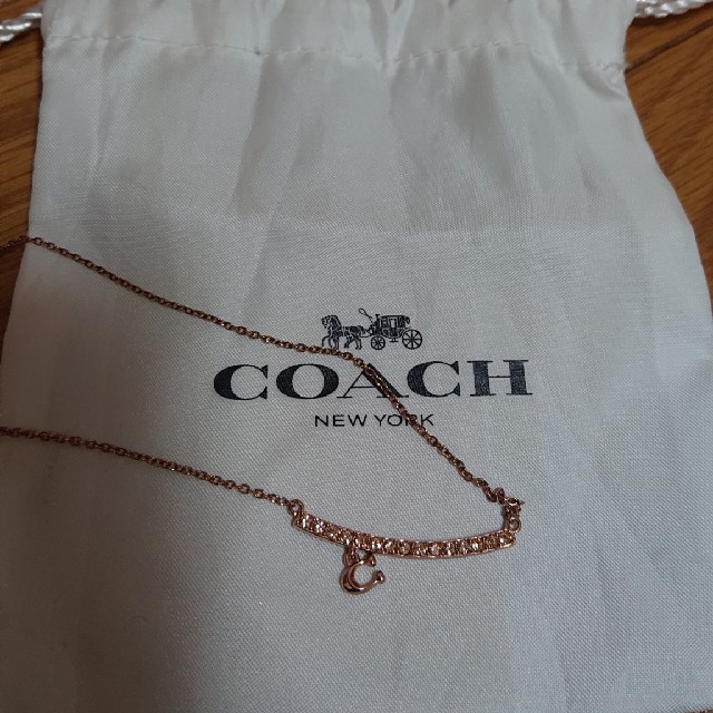 COACH(コーチ)の週末値下げ！未使用COACHネックレス レディースのアクセサリー(ネックレス)の商品写真