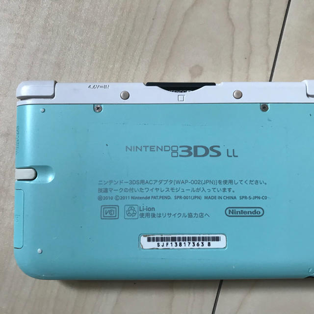 ニンテンドー3DS - NINTENDO 3DS LL ミントグリーン 本体の通販 by pppn｜ニンテンドー3DSならラクマ