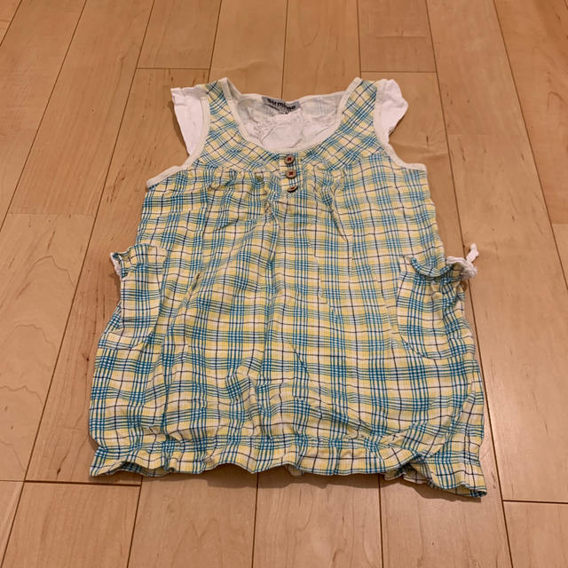 しまむら(シマムラ)のしまむら　チュニック　120cm 女児 キッズ/ベビー/マタニティのキッズ服女の子用(90cm~)(ワンピース)の商品写真