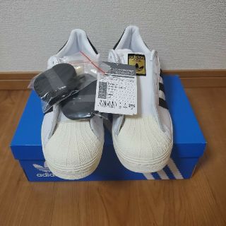 アディダス(adidas)のSUPERSTAR LACELESS 27.5cm(スニーカー)