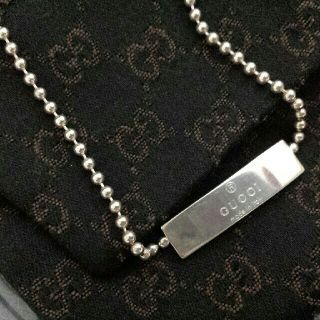 グッチ(Gucci)の[正規品] GUCCI グッチ　ボールチェーン　ネックレス　レディース(ネックレス)