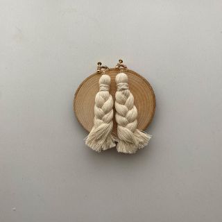 トゥデイフル(TODAYFUL)のrope earring . pierce(ピアス)