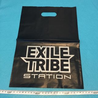 エグザイル トライブ(EXILE TRIBE)のトラステ ショップ袋 ブラック(その他)