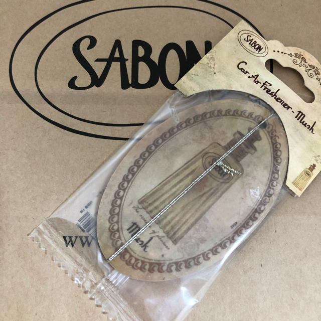 SABON(サボン)のSABON カーエアーフレッシュナー コスメ/美容のリラクゼーション(アロマグッズ)の商品写真