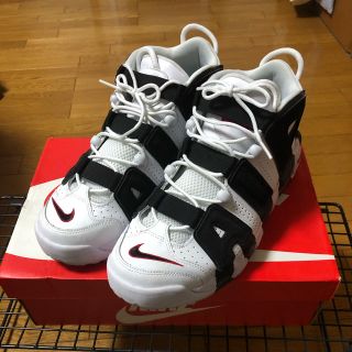 ナイキ(NIKE)のNIKE モアテン　ゼブラ　28cm(スニーカー)