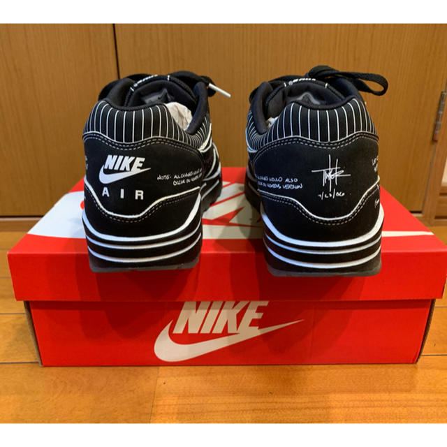 NIKE AIRMAX1 TINKER SCHEMATIC BLACK 28cm