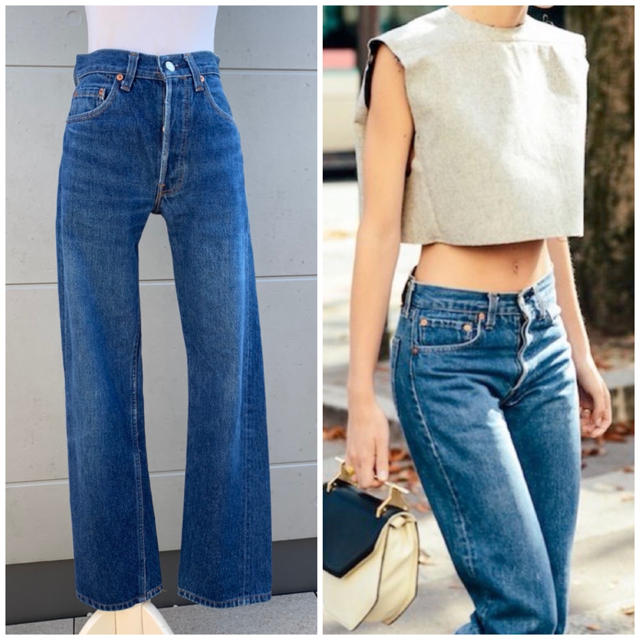 LEVIS 501xx USA製 ハイウエストレディースデニム　W28Levi