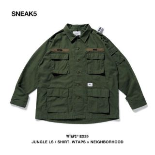 ダブルタップス(W)taps)のJUNGLE LS / SHIRT. WTAPS×NEIGHBORHOOD(ミリタリージャケット)