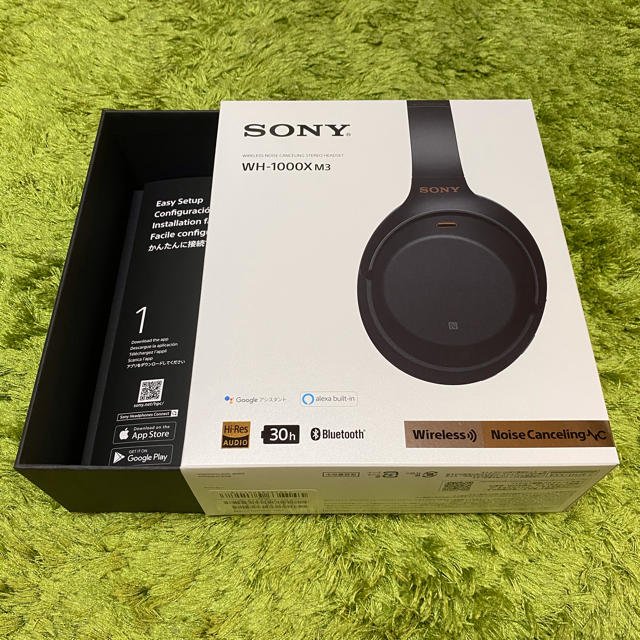 【 SONY WH-1000XM3 】 ワイヤレス ヘッドホン ノイズキャンセル