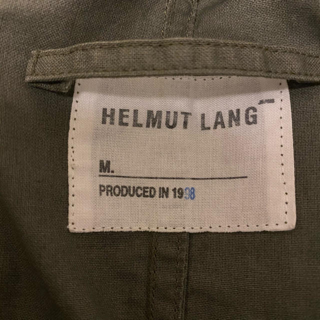 HELMUT LANG(ヘルムートラング)の【超希少】Mod coat 1998s 本人期　初期 メンズのジャケット/アウター(ミリタリージャケット)の商品写真