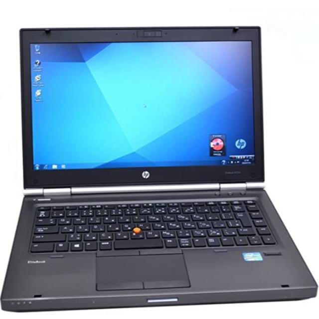 HP ノート Win10pro(SSD) 500GB(HDD) 4G(RAM) - ノートPC