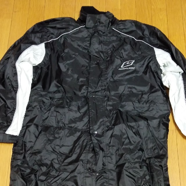 ラフ&ロード　スクーター用レインコート　LLサイズ　ブラック メンズのファッション小物(レインコート)の商品写真