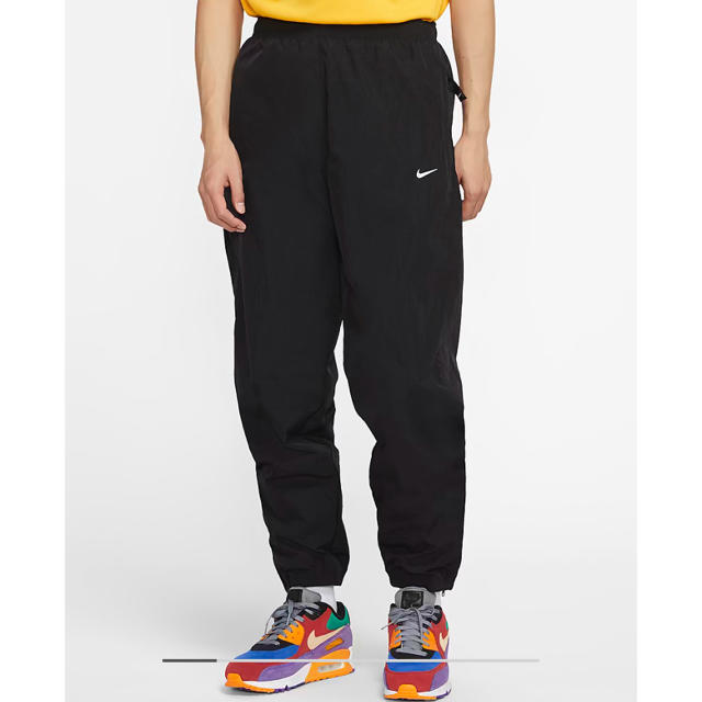 ナイロン100％メッシュ裏地NIKE LAB トラックパンツ  US Mサイズ