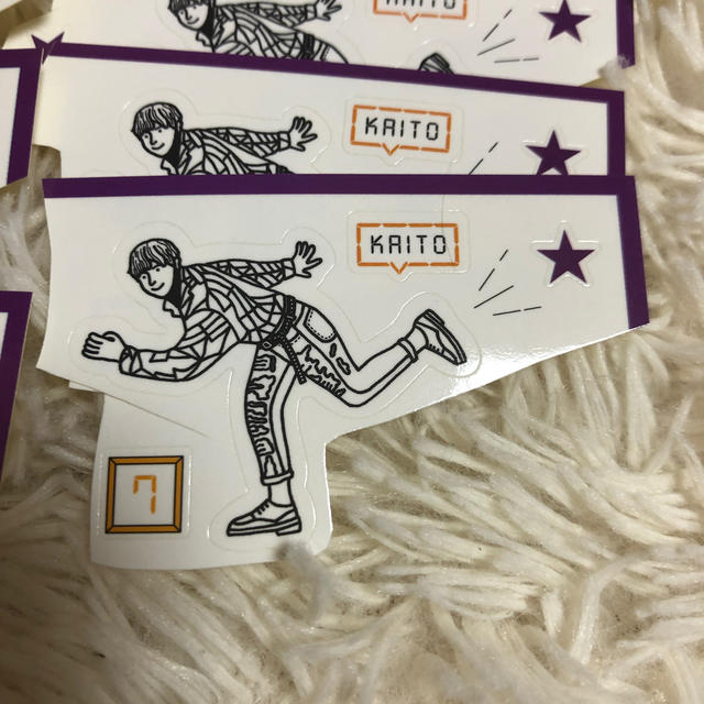ジャニーズJr.(ジャニーズジュニア)の松倉海斗　ステッカー チケットの音楽(男性アイドル)の商品写真