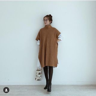 イエナ(IENA)のmiii様専用　ポンチョ＋シャツワンピセット(ポンチョ)