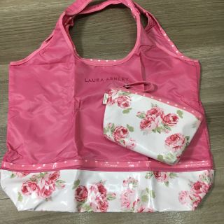 ローラアシュレイ(LAURA ASHLEY)の新品ローラアシュレイ　エコバッグ Ｌ(エコバッグ)