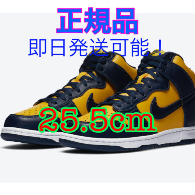 メンズ★新品★ NIKE ダンク HIGH Mazine and Blue