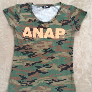 アナップ(ANAP)の迷彩ANAPTシャツ(Tシャツ(半袖/袖なし))