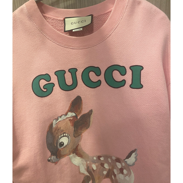 Gucci(グッチ)の最終値下げ！gucci バンビ　トレーナー レディースのトップス(トレーナー/スウェット)の商品写真