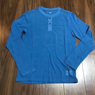 ギャップ(GAP)の☆美品☆GAP ギャップ　長袖カットソー　メンズXS ブルー(Tシャツ/カットソー(七分/長袖))