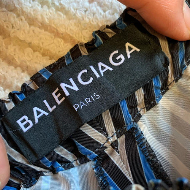 Balenciaga(バレンシアガ)のbalenciaga バレンシアガ ワイドストライプパンツ 17AW ジヨン着用 メンズのパンツ(その他)の商品写真