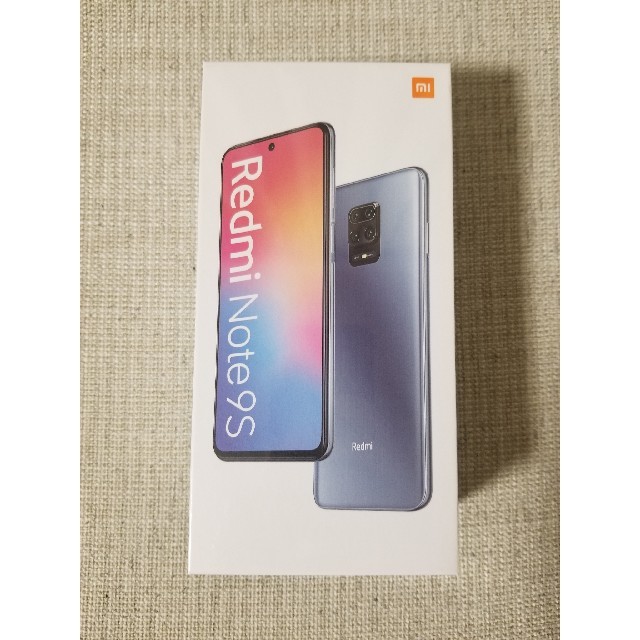 Xiaomi Redmi Note 9S 64GB ブルー 国内版 Xiaomi Redmi Note 9S 64GB ブルー 国内版