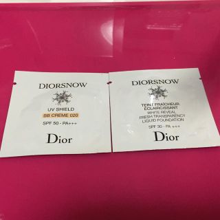 ディオール(Dior)のDior 試供品(ファンデーション)