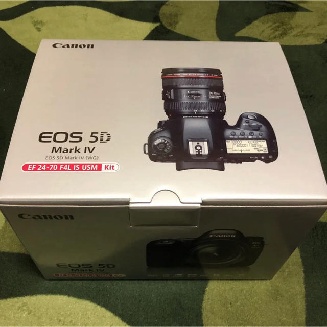 カメラ 【新品】EOS 5D Mark Ⅳ EF24-70L IS USMレンズキット 先着予約