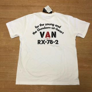 バンダイ(BANDAI)の未使用 VAN STRICT-C 機動戦士ガンダム 40周年記念 Ｔシャツ　LL(Tシャツ/カットソー(半袖/袖なし))