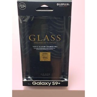 お値下げ❗️galaxy  S9＋　カバー　glass  黒(その他)