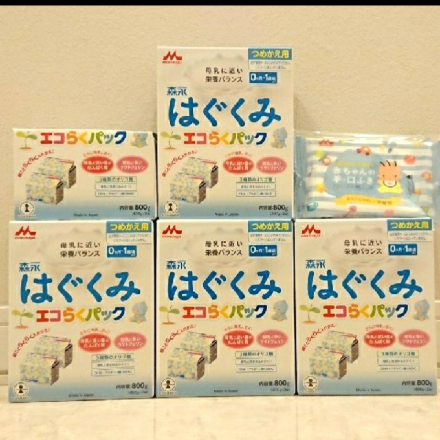 完璧 森永乳業 - はぐくみ エコらくパック つめかえ用 その他 完璧 森永乳業 - はぐくみ エコらくパック つめかえ用 その他