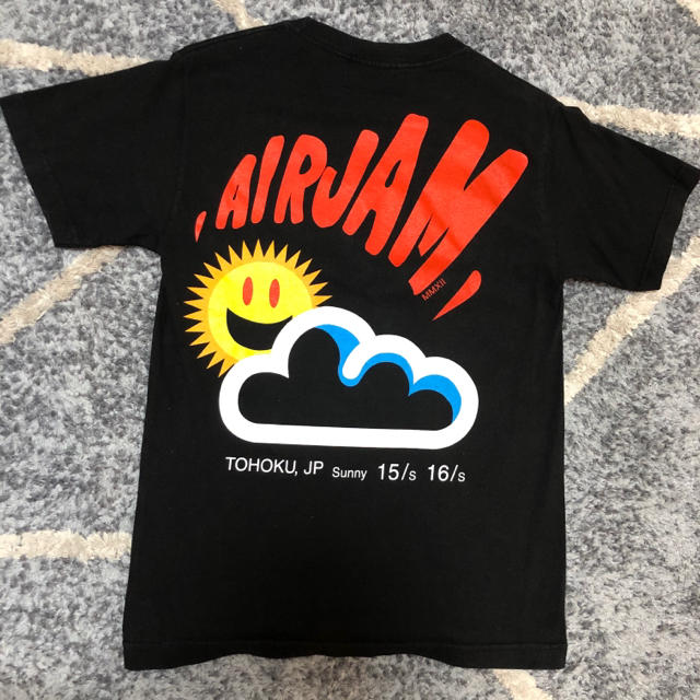 限定　AIR JAM 2012 フェス　Tシャツ　ブラック エンタメ/ホビーのタレントグッズ(ミュージシャン)の商品写真