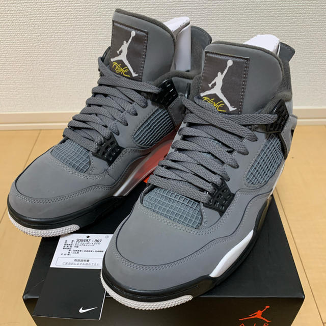 air jordan 4 クールグレー 26.5cm