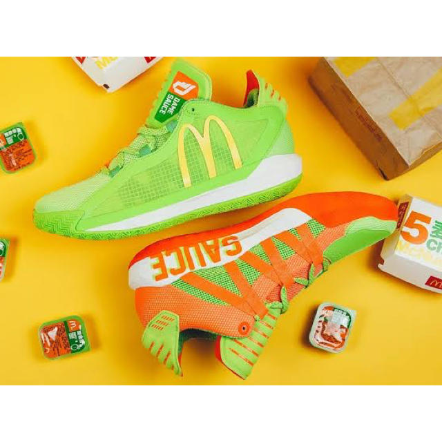 コービーADIDAS DAME 6 “DAME SAUCE” “Mcdonald’s”